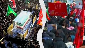„Auge um Auge“: Hassparolen gegen Trump bei Chameneis Trauerzug in Teheran