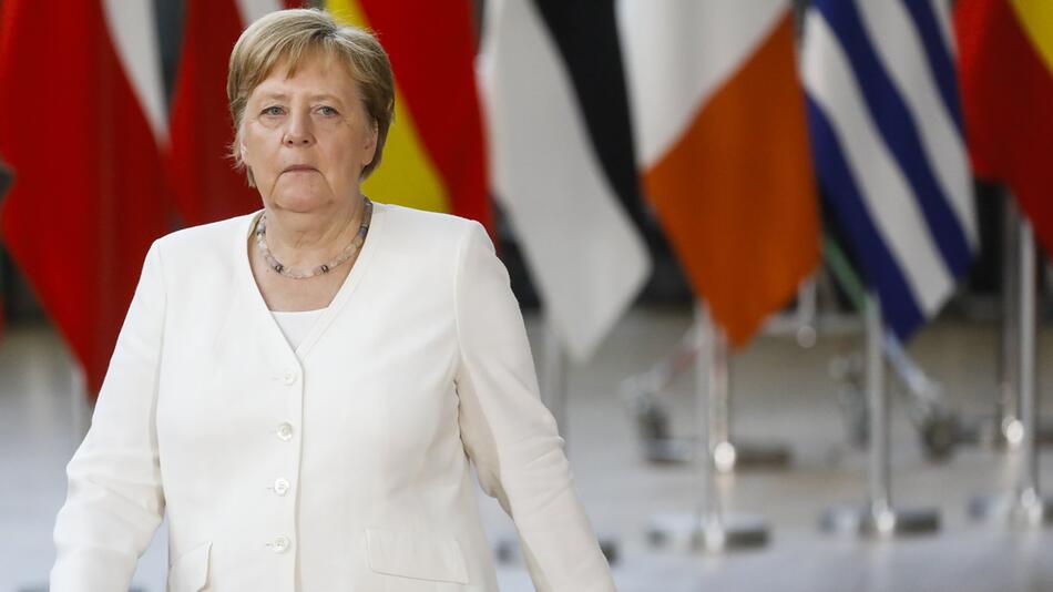 EU-Sondergipfel in Brüssel, Angela Merkel