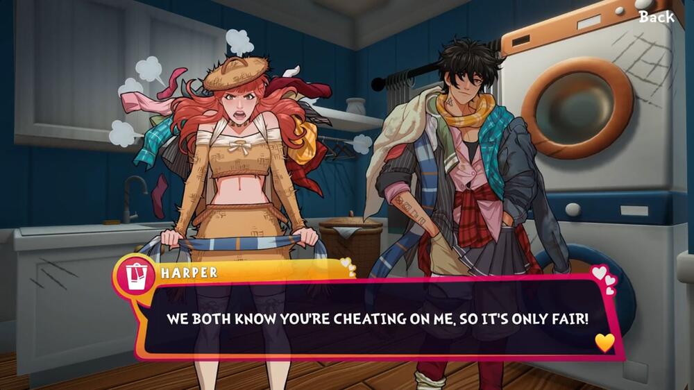Screenshot aus "Date Everything!"