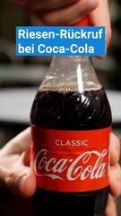 Riesen-Rückruf bei Coca-Cola