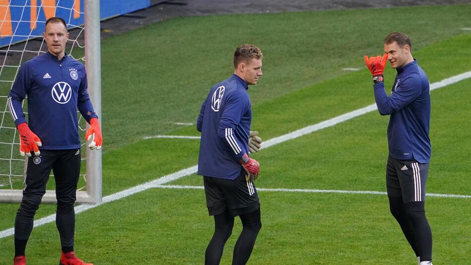 Abschlusstraining Nationalmannschaft