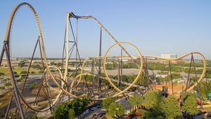 Freier Fall aus 87 Metern: Texas eröffnet weltweit ersten Giga-Dive-Coaster