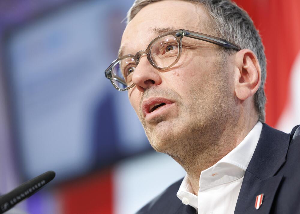 FPÖ-Bundesparteiobmann Herbert Kickl