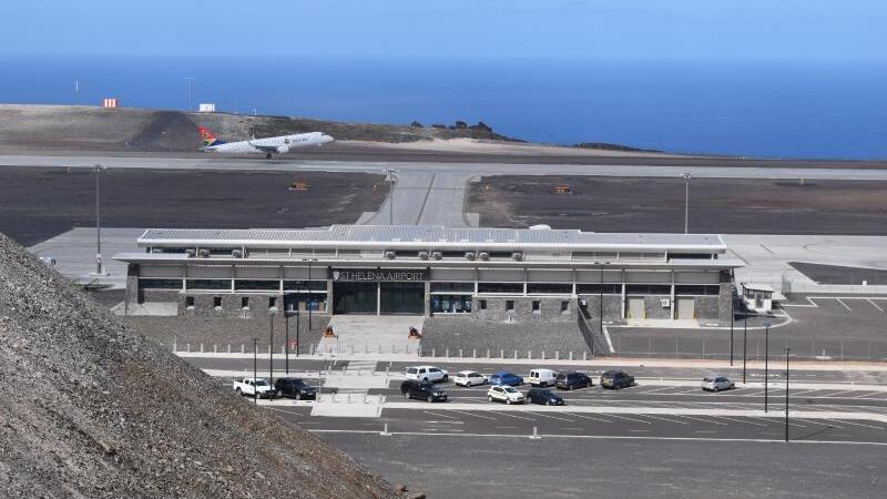 Neuer Flughafen auf St. Helena