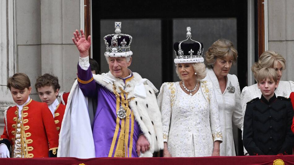 König Charles III. und Königin Camilla