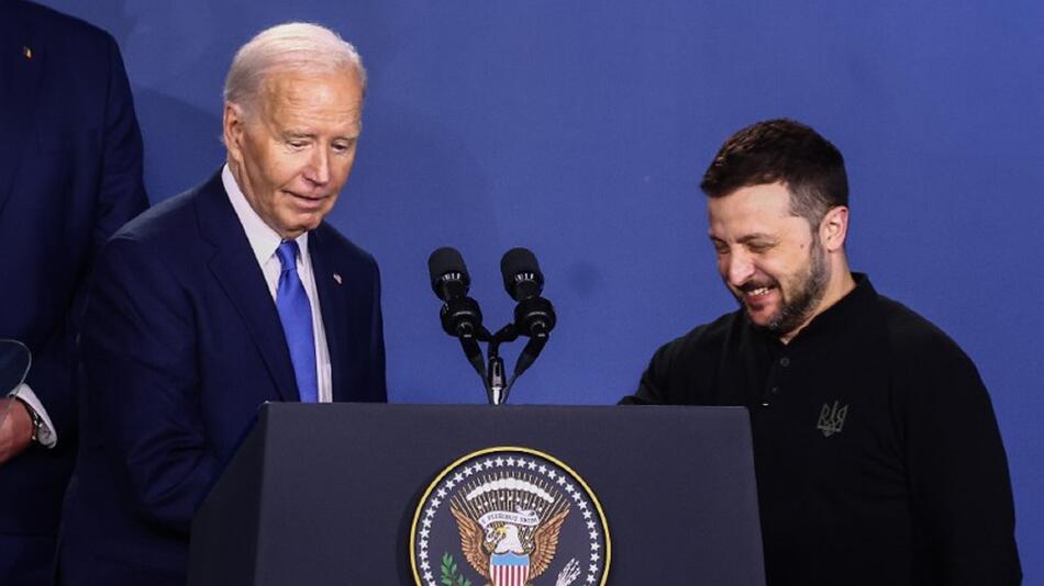 Biden und Selenskyj