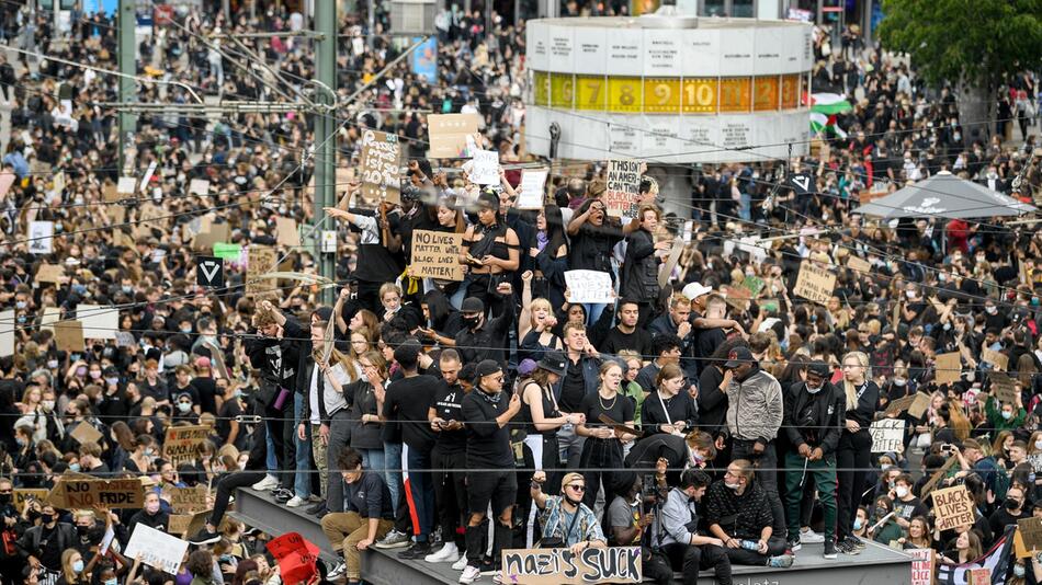 Demonstration gegen Rassismus - Berlin