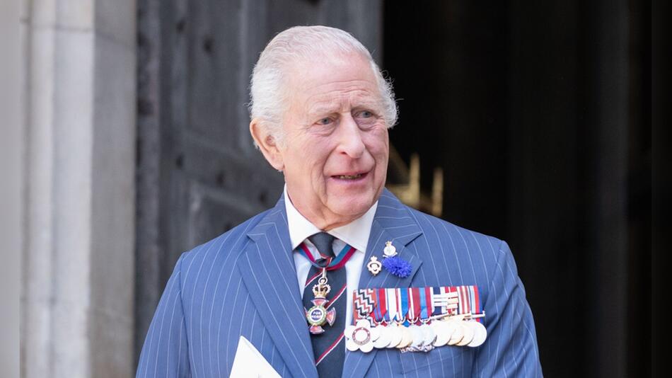 König Charles hat sein Siegel enthüllt.