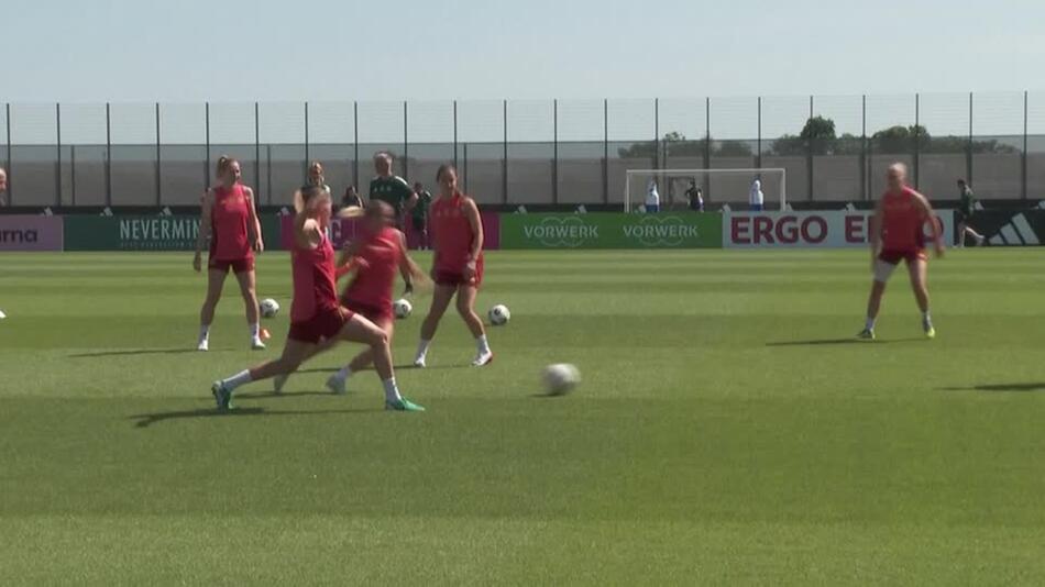 Training vor EM: Nationalspielerinnen freuen sich auf Spiele in der Schweiz