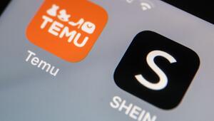 Die Apps der Internethändler Temu und Shein auf einem Smartphone