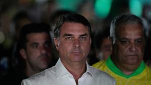 Der unterlegene Präsidentschaftskandidat Flavio Bolsonaro