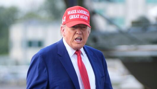 US-Präsident Trump unterwegs