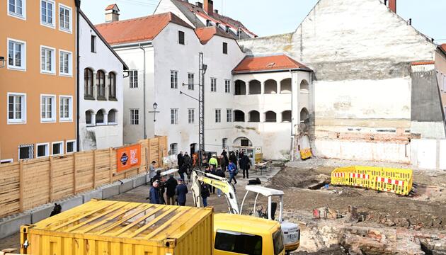 Hitlers Geburtshaus in Braunau wird derzeit umgebaut