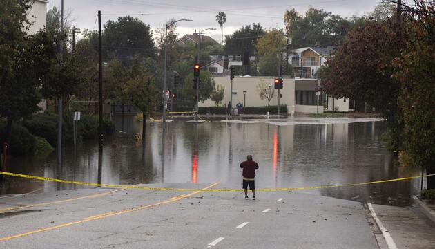 Extremwetter in Kalifornien
