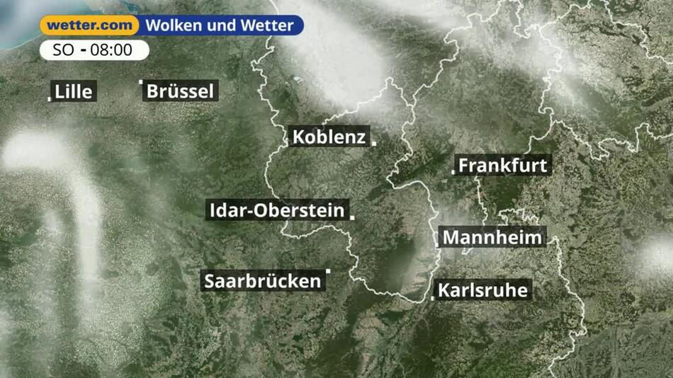 "Rheinland-Pfalz und Saarland: Dein Wetter für Deine Region!"