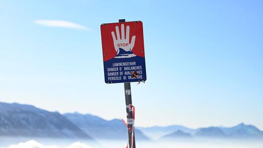 Lawinenwarnung (Archivbild)