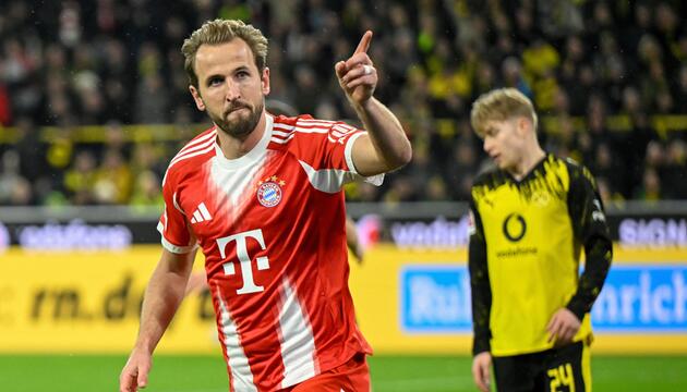 Harry Kane trifft gegen Borussia Dortmund doppelt.