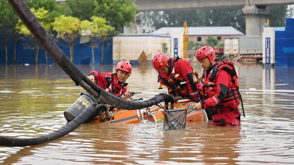 Unwetter in China