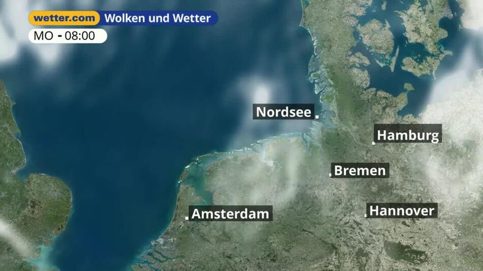 "Nordsee: Dein Wetter für Deine Region!"