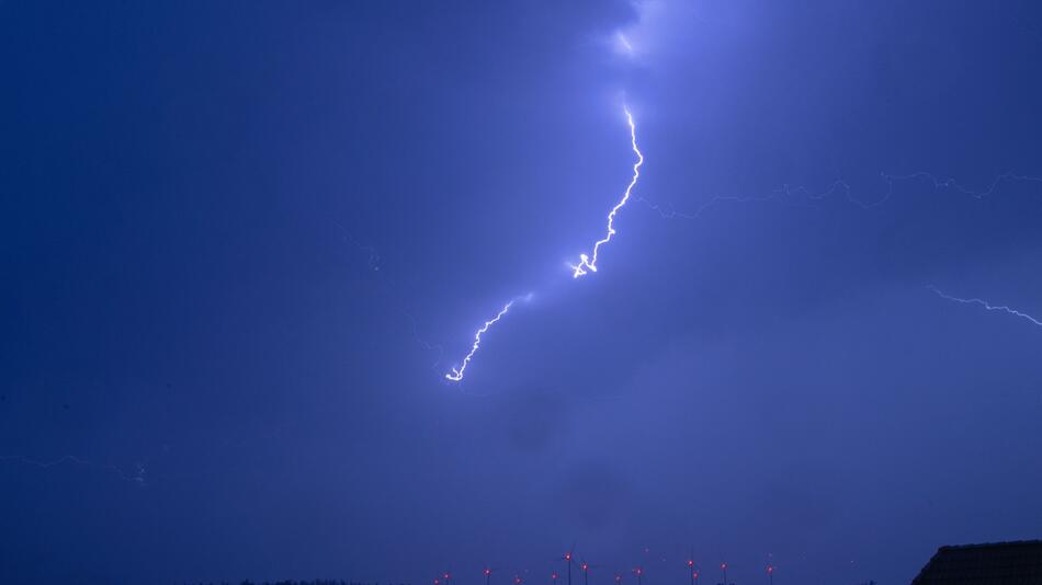 Gewitter über Norddeutschland