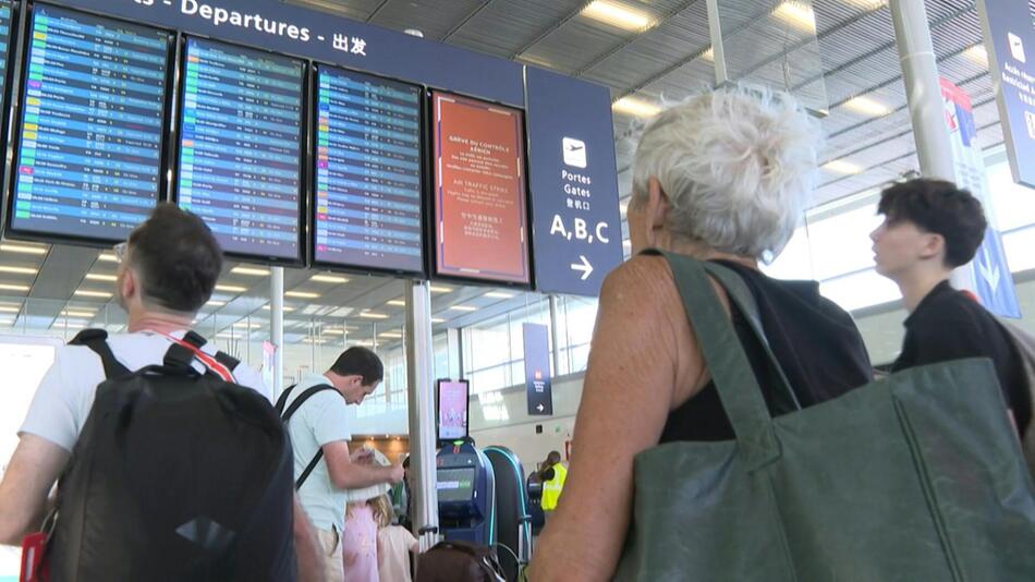 Flughafen in Frankreich
