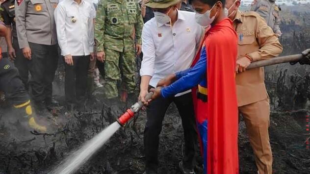 Waldbrände in Indonesien