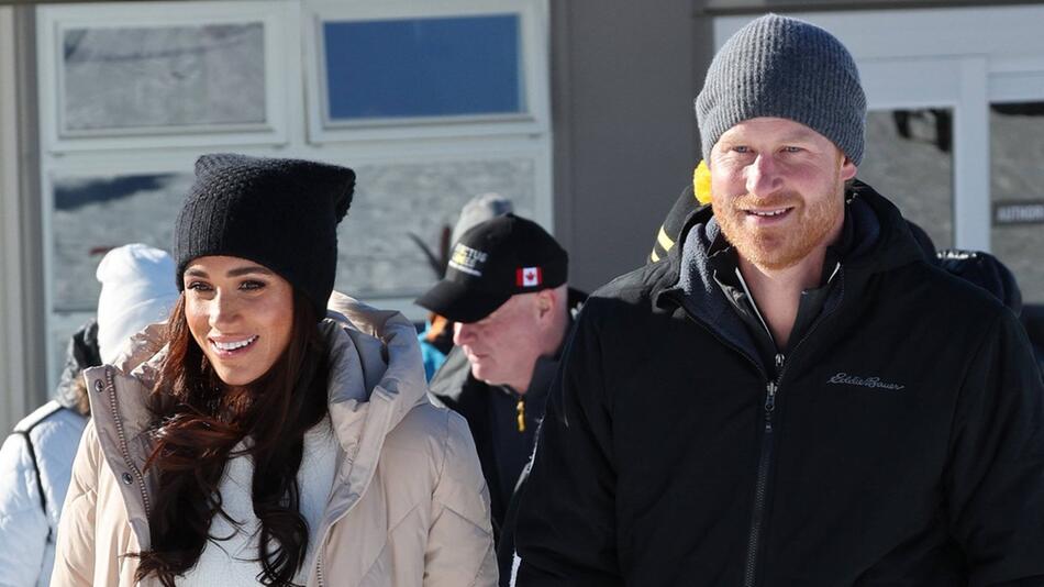 Herzogin Meghan und Prinz Harry bei einem gemeinsamen Auftritt.