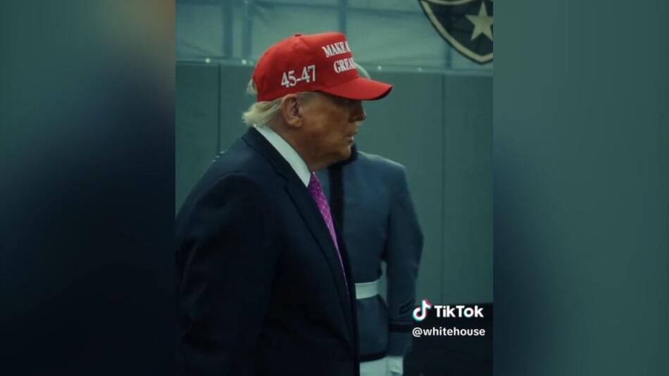 Trotz drohenden Verbots: Weißes Haus startet Tiktok-Account