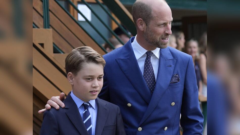 Prinz William, Prinz George und Familie halten sich derzeit in Schottland auf.