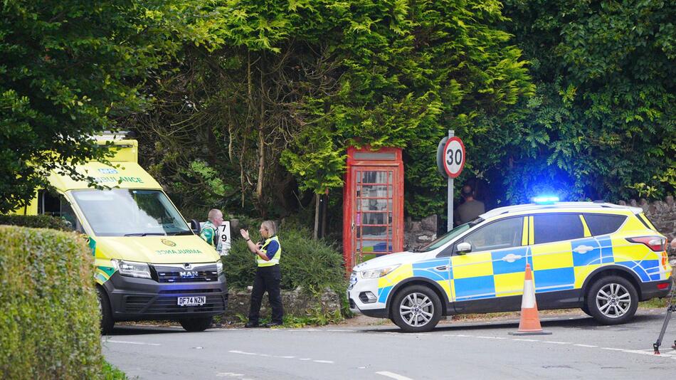 Unfall mit Schulbus in England