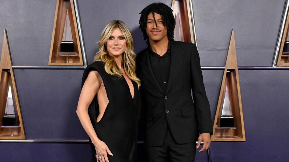 Heidi Klum und Sohn Henry am 26. Mai in Las Vegas