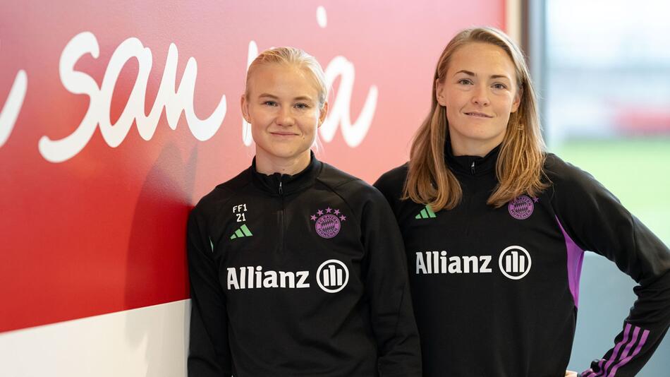 Pernille Harder und Magdalena Eriksson