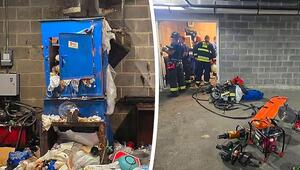 In Müllschacht gefallen: Frau überlebt zehn Stockwerke tiefen Sturz in New Jersey