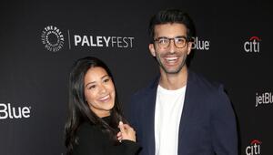 Gina Rodriguez und Justin Baldoni - hier 2019 - kennen sich durch die Zusammenarbeit für "Jane ...