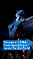 Game Awards 2024: Diese Spiele kämpfen um den Gaming-Oscar!