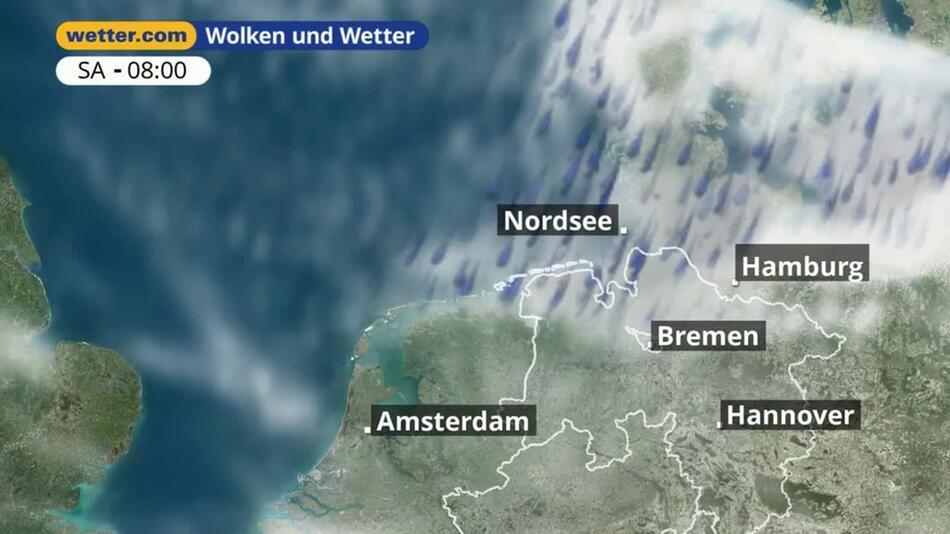 "Nordsee: Dein Wetter für Deine Region!"