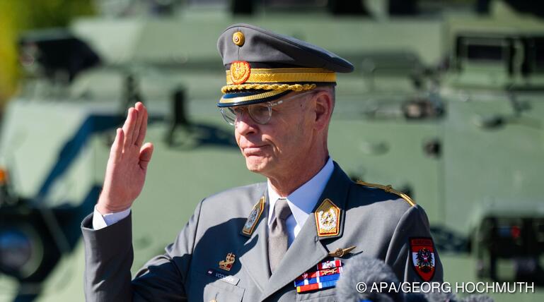 Harald Vodosek ist der neue Generalstabschef des Bundesheeres