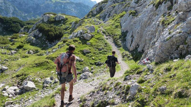 Auf der zweiten Etappe