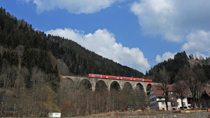 Höllentalbahn im Schwarzwald