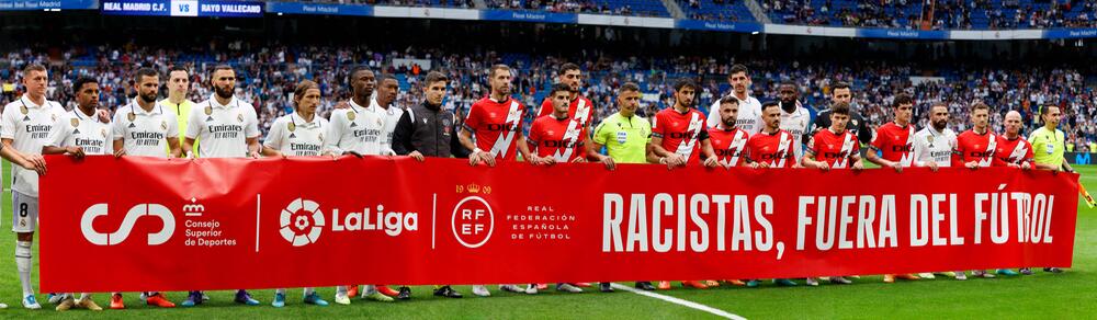 Die Spieler von Real Madrid ergreifen im Mai 2023 Partei für ihren Mitspieler Vinicius Jr.