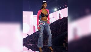 Natalia Bryant auf dem Laufsteg der "Victoria's Secret"-Show.