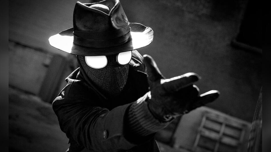 So sieht Nicolas Cage in der Serie "Spider-Noir" aus.