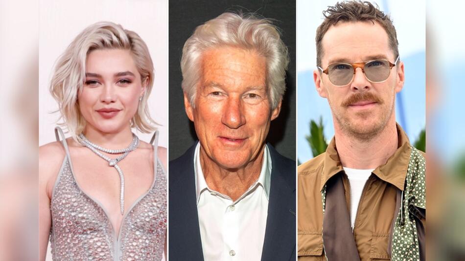 Florence Pugh, Richard Gere und Benedict Cumberbatch waren unter den zahlreichen Stars, die bei ...