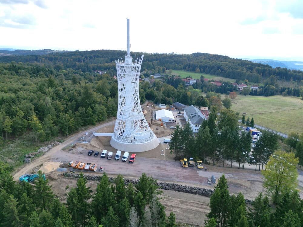 Aussichtsturm der "HEX Erlebniswelt"