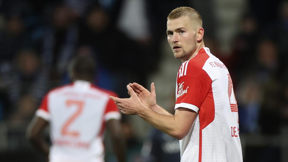 Bayern Münchens Matthijs de Ligt während des Spiels beim Vfl Bochum