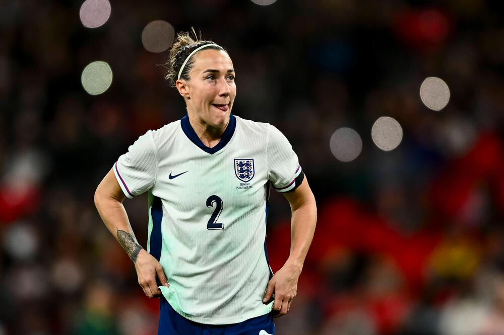 Lucy Bronze beim Länderspiel gegen Deutschland im Oktober 2024 - England verlor 3:4 im Wembley.