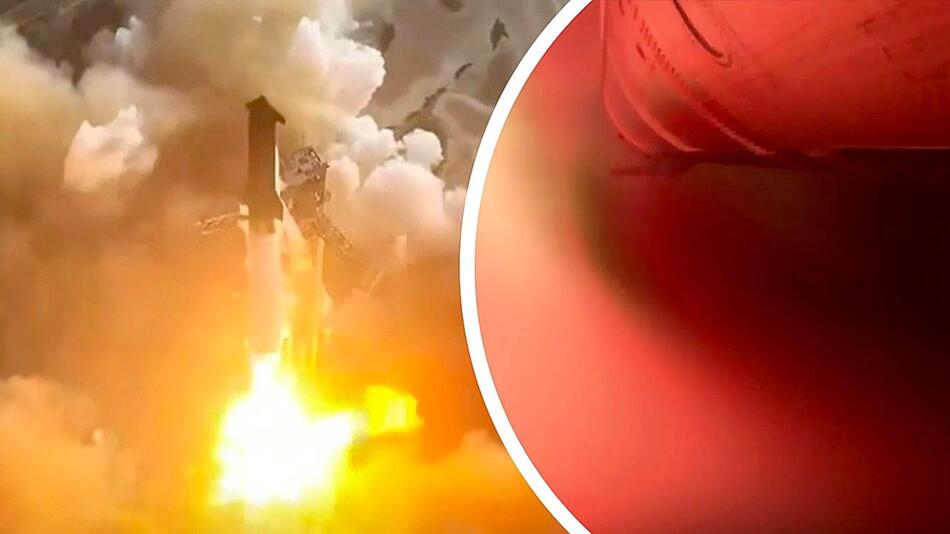 Riesenrakete außer Kontrolle: Neunter Testflug von Musks Starship scheitert