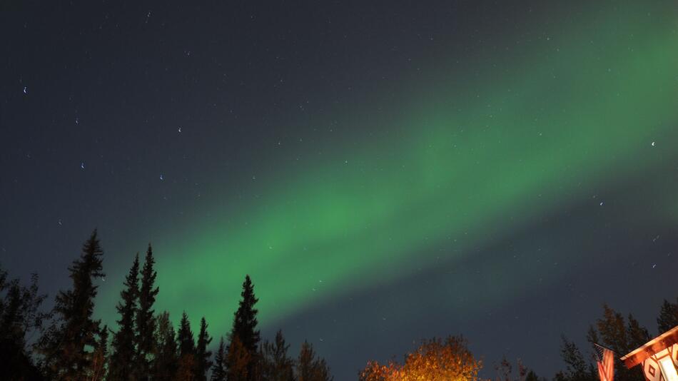 Polarlichter über Fairbanks