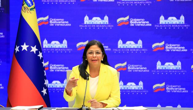 Geschäftsführende Präsidentin Delcy Rodríguez