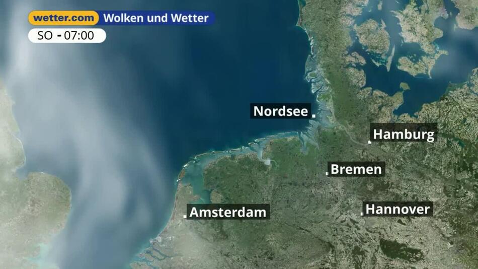 "Nordsee: Dein Wetter für Deine Region!"